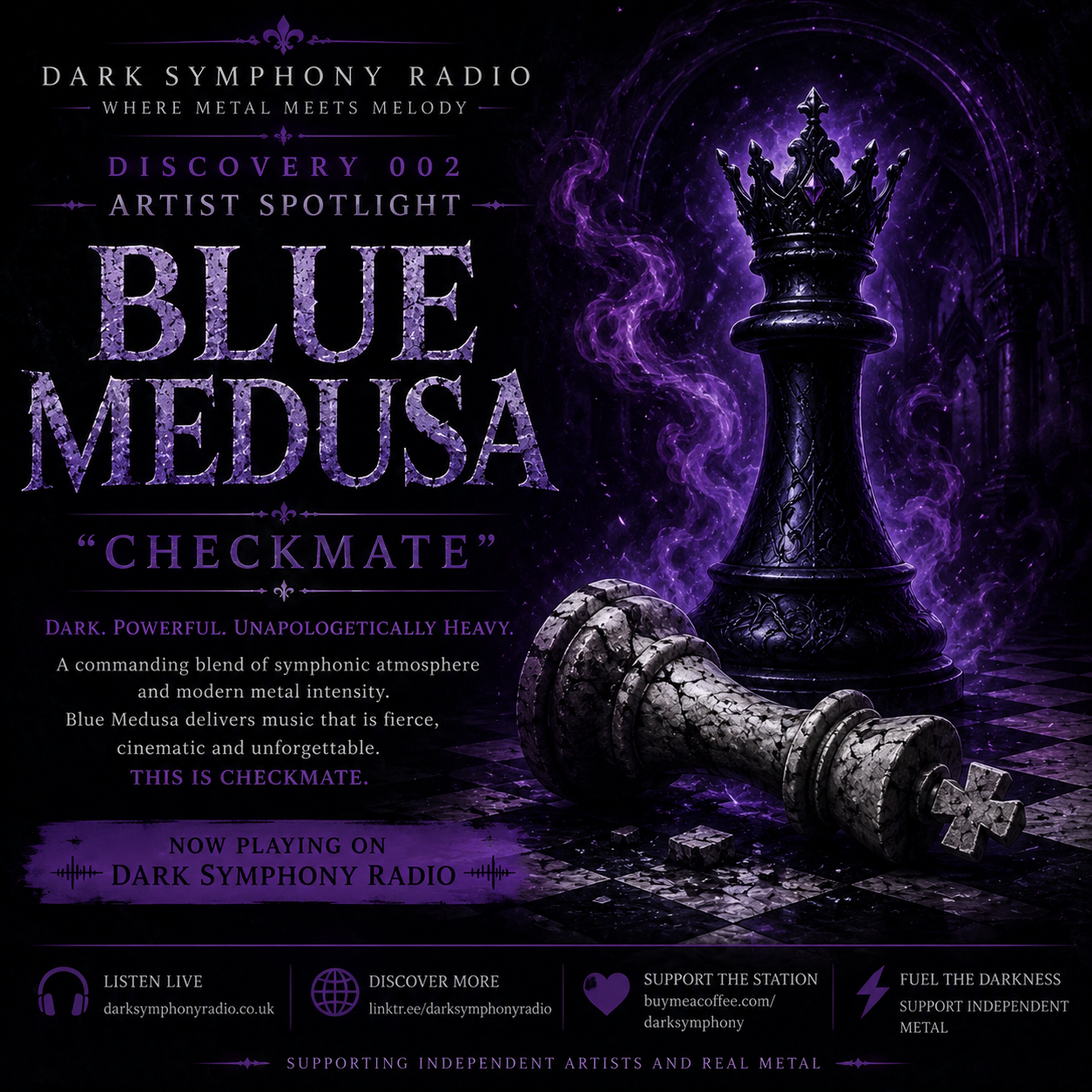 Blue Medusa